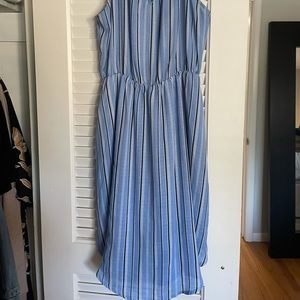 Blue striped dress from stitch fix
